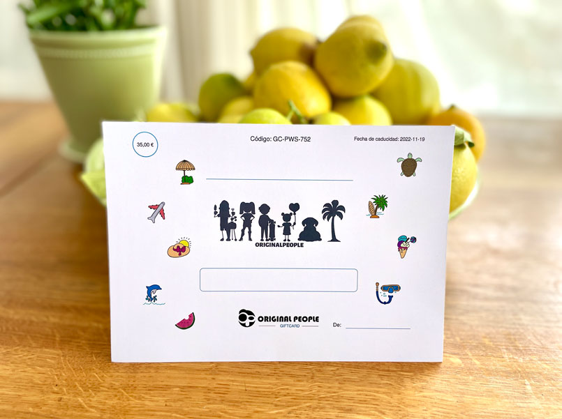 Idee regalo- compra una gift card ad amici e familiari